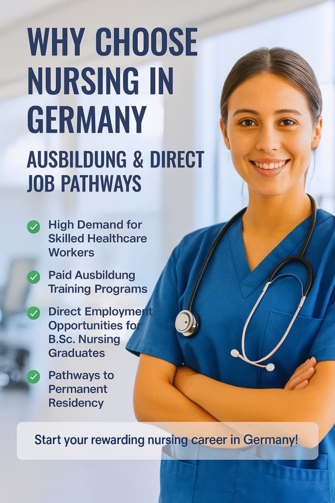 Why Choose Nursing in Germany – Ausbildung & Direct Job Pathways